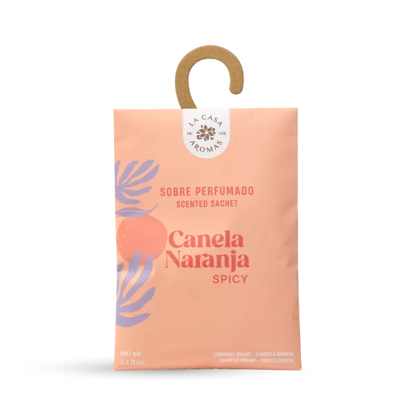 LA CASA DE LOS AROMAS INTENSO Saszetka zapachowa CYNAMON-POMARAŃCZA, 100 ml