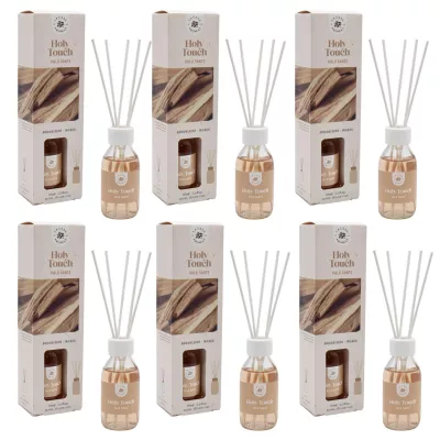 LA CASA DE LOS AROMAS BASIC Patyczki zapachowe KORZENNE 95 ml, pakiet 6 opakowań