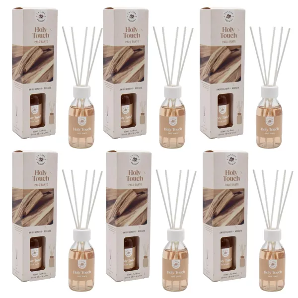 LA CASA DE LOS AROMAS BASIC Patyczki zapachowe KORZENNE 95 ml, pakiet 6 opakowań