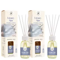 LA CASA DE LOS AROMAS BASIC Patyczki zapachowe BIAŁA HERBATA I PIŻMO 95 ml, pakiet 2 opakowań