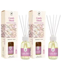 LA CASA DE LOS AROMAS BASIC Patyczki zapachowe OWOCE I KARMEL 95 ml, pakiet 2 opakowań